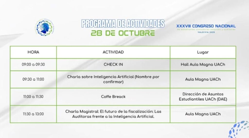 Congreso Nacional XXXVIII de Estudiantes Contadores Públicos y Auditores